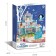 House for dolls "Winter Palace" with a doll, pets and accessories