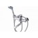 FAUZT FZS-243-B100 bath mixer, single-leaf, pour 170 mm, watering can, chrome