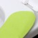 The sticker for the toilet is monophonic, 2 pcs (salad)
