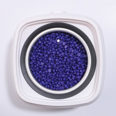 Wax for depilation, film, in granules, 100 g, indigo color-7