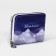 Lightning wallet, card for cards, for coins, blue color