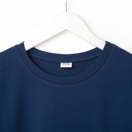 T-shirt male Minaku "Fuck" Blue color, rn 50-6