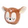 Soft toy-podushka "deer", 27 cm 7463/BZ/27