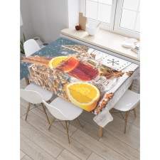 The tablecloth “warm up”, rectangular, oxford, size 145x180 cm