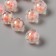 Acryl Busina "White butterflies" Mandarin 1.6x1.6x1.6 cm