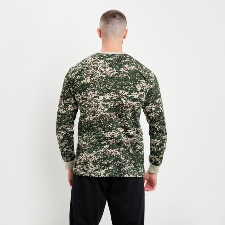 Male longling, green camouflage/pixel mix, size 54-3