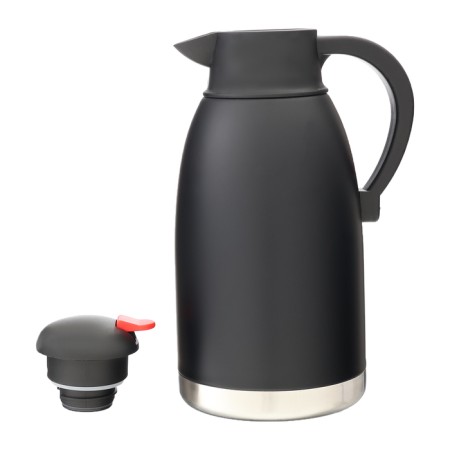 Thermos-coffeery, 1.2 l, retains heat up to 24 hours, black-1