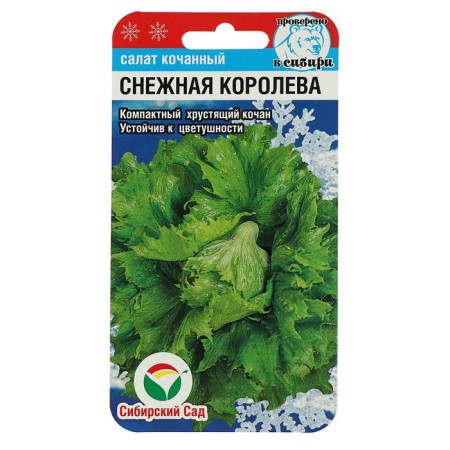 Salad Seeds "Snow Korolev" 0.5gr