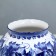 Vase "Lilac", h = 26 cm, gzhel, aut. Kiselev A.