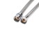 Shower hose Accoona A386-17, reinforced, 170 cm, brass nut, brass cone, chromium