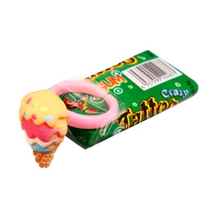 Chewing gum "Crazy Tattoo" with a ringlet, 2.6 g * 36pcs-21