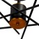 Chandelier 673115/5 E27 40W bronze-black 66x66x34.5 cm Bayerlux