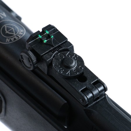 Pneumatic rifle "Hatsan Alpha" feces. 4.5 mm, 3 j, bed - plastic, up to 120 m/s-4
