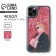IPhone 11 Pro phone case with sparkles inside Ambition, 7.14 × 14.4 cm