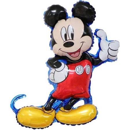 Foil ball 17 "Mickey Mouse", a mini-figure with a valve