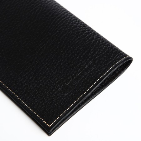 Textura passport cover, black color-4