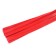 Leather whip, 55 cm, red
