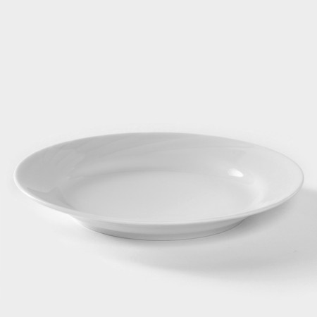 Porcelain plate "Lucky. Golubka", d = 20 cm, white-1