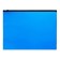The convert folder on ZIP-Molniya, A4, 180 microns, Erichkrause "Diamond Total Black", translucent, embossing, blue