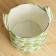 Organizer for storage with upper handles, print Birch 28x28x25 cm, felt