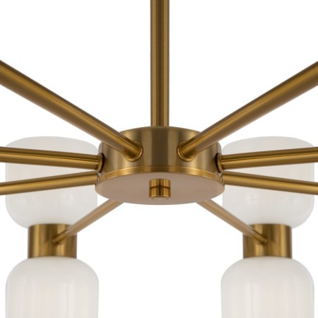 Suspended lamp Freya Fr5203PL-16BS Savia, 860x860x510 mm, E27, 16x60W, brass color-2