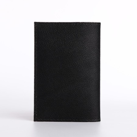 Cover for passport, black color-1