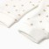 Pants for children, beige color/hearts, height 68 cm