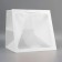 Crafts with a square bottom and window 40 x 40 x 40 cm white