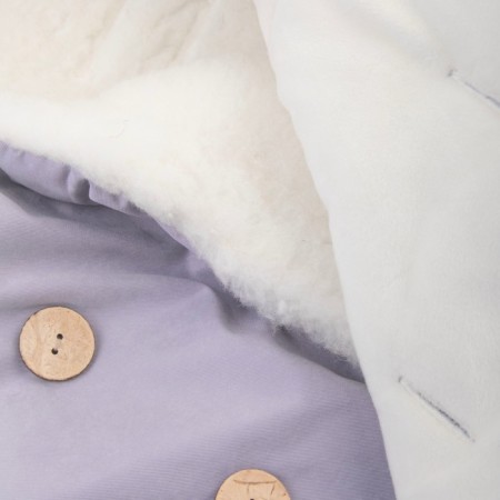 Set for discharge Winter Kinderlitto Velvet, 5 objects, height 56-62 cm, lilac color-3