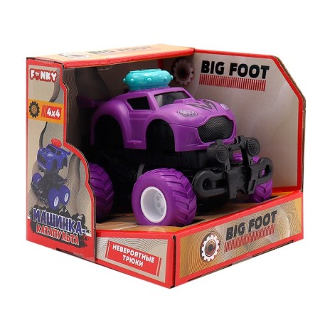 Friction Funky Toys "Catapult", 4x4, purple color-1