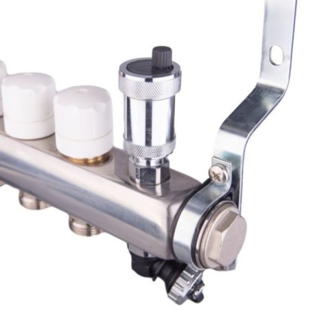 Aqualink Collector Group, 1 "X3/4", 11 outputs, with consumables, stainless steel-6