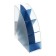 Organizer-stand table, DEVENTE. FAN, 175 x 155 x 63 mm, plastic, blue