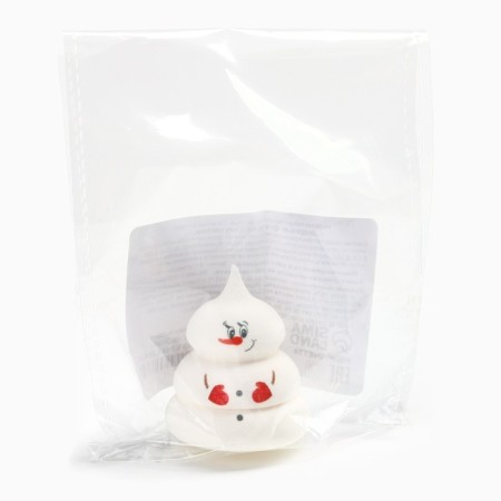 New Year! Sugar figure edible "snowman", mix, 1 pcs-3