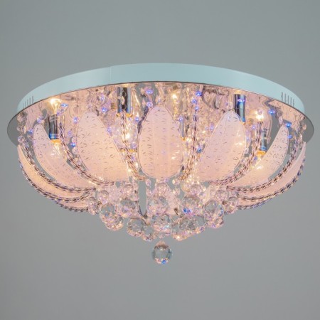 Chandelier 55722/600 CR chrome 8x40W E14 LED-RBP PDU 60x60x27cm-1
