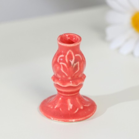 Candlestick, gzhel, color, 5x4 cm, mix-5