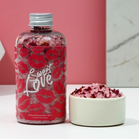 Sweet Love bath, 370 g, pure happiness
