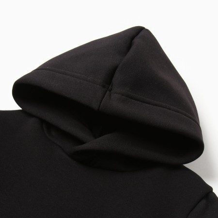 Children's sweatshirt, black color, height 116 cm-1