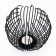 Metal desktop "Shar", 15.5 x 15 cm, black