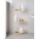 Roster Chmz "Modulus", 30x15x78.5 cm, beige color