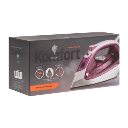 LEONORD LE-1805, 2600 W, ceramic soles, 320 ml, pink-6