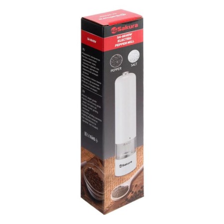 Electric mill Sakura SA-6640W, backlight, white-4