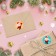 Stickers in the roll "Cute Santa", 500 pcs, 3.8 x 3.8 cm