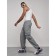 Sports male pants, size 48, gray color