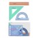 Set of geometric Erichkrause "Pastel Bloom", plastic, small (ruler, square, transporter), mix, in the ZIP package