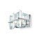 Bra Maytoni Mod201WL-02N, E14, 2x40 W, 317x223x240 mm, chrome