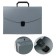 A4 Calligrata Portfli folder, 6 departments, 700mm, up to 300 sheets, gray