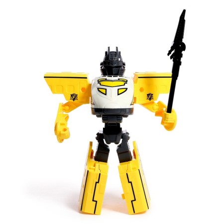 Robot "Train", transforms, yellow color-5