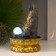 The desktop fountain from the network, the backlight "Ganesha in the rock" 28x20x20 cm