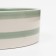 Ceramic “trace” bowl 300 ml 12.5 x 4.5 cm, gray-green in white strip