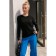 Female jumper, size s, black color 62008